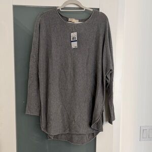 Michael Kors Charcoal Women's Crew Neck Sweater